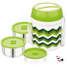 Plastic Lunch Box - Green