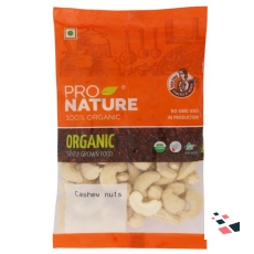 Organic - Cashew nuts - 250 Grams
